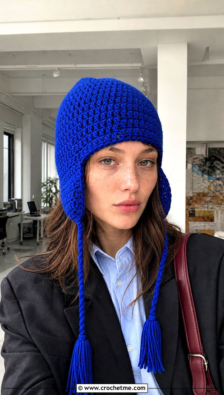 Craig Chullo Hat With Oversized Blazer - 25 Crochet South Park Hat outfit ideas