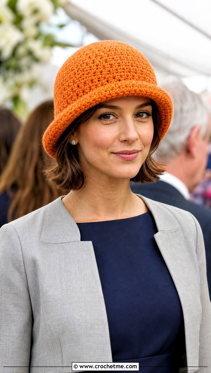 Crochet Cloche Hat With Midi Dress Outfit - 20 Easy Crochet Womens Hat outfit ideas