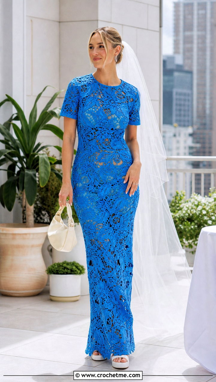 Crochet Lace T Shirt Wedding Dress - 30 crochet lace wedding dress outfit ideas