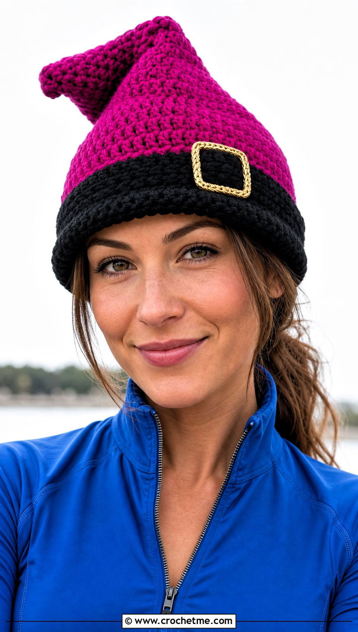 Crochet Leprechaun Pixie Hat With Athleisure - 20 Crochet Leprechaun Hat outfit ideas
