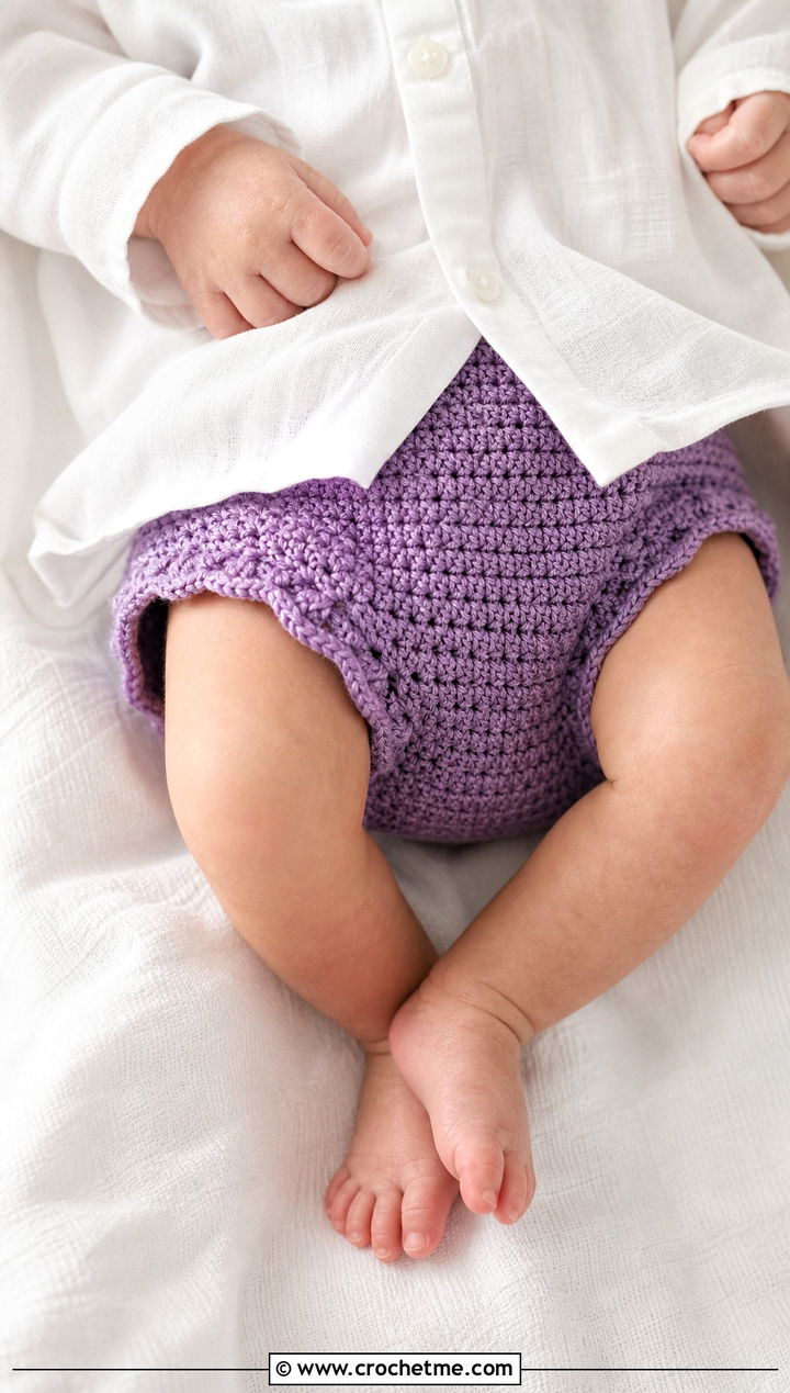 Crochet Preemie Bloomers With Cotton Tunic - 25 Crochet Premie Clothes and outfit ideas