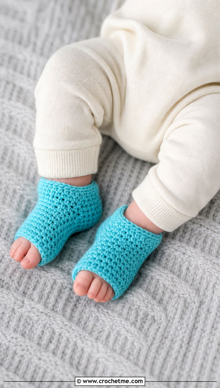 Crochet Preemie Socks With Cotton Romper - 25 Crochet Premie Clothes and outfit ideas