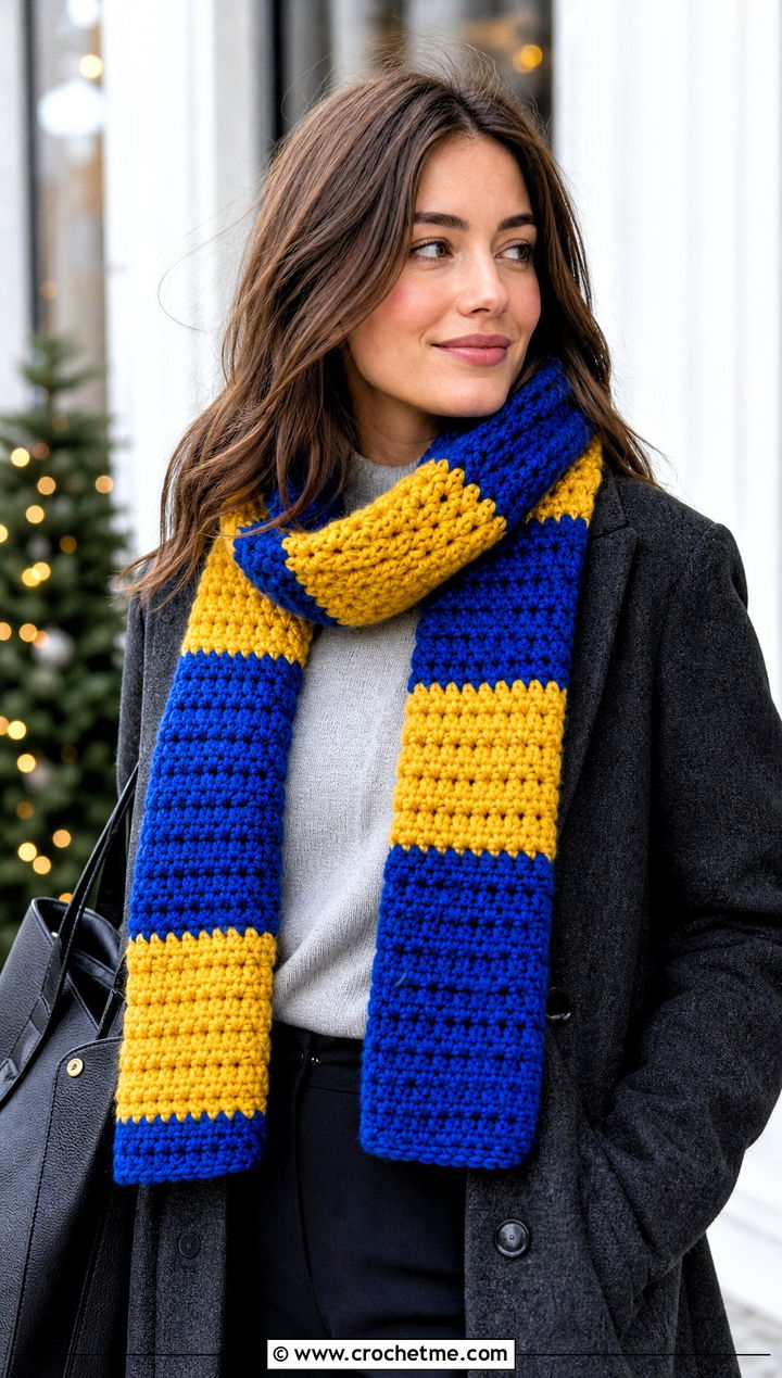 Crochet Scarf Wool Coat Holiday Outfit - 30 crochet holiday outfit ideas