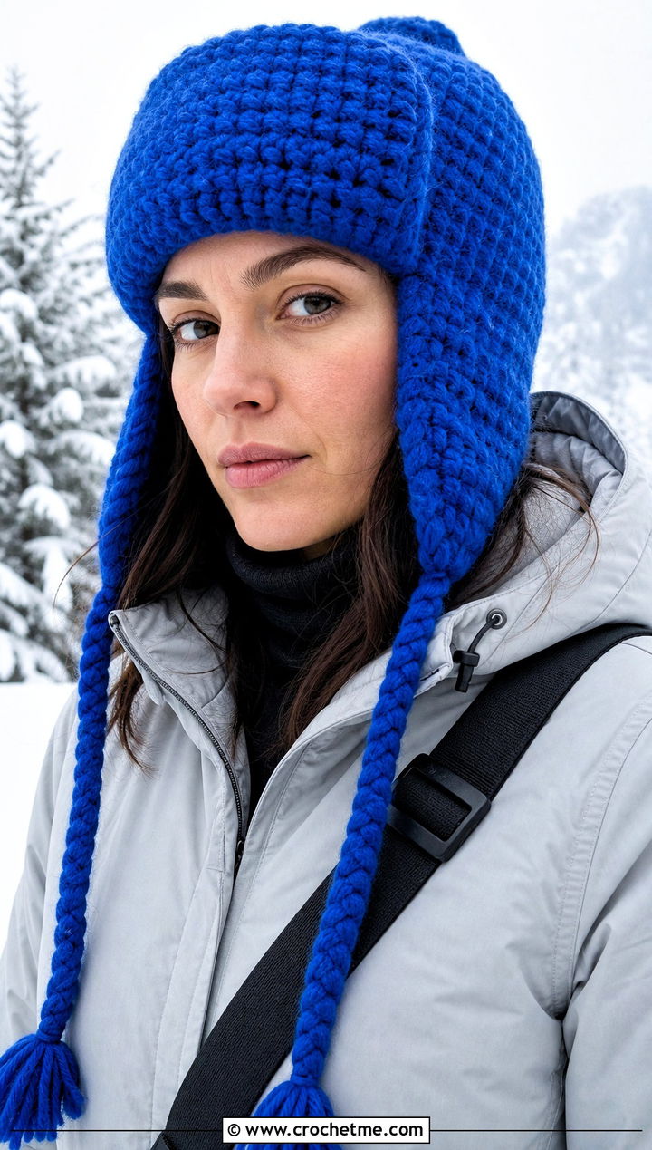 Earflaps Down Crochet Ushanka Hat With Parka - 30 crochet ushanka hat outfit ideas