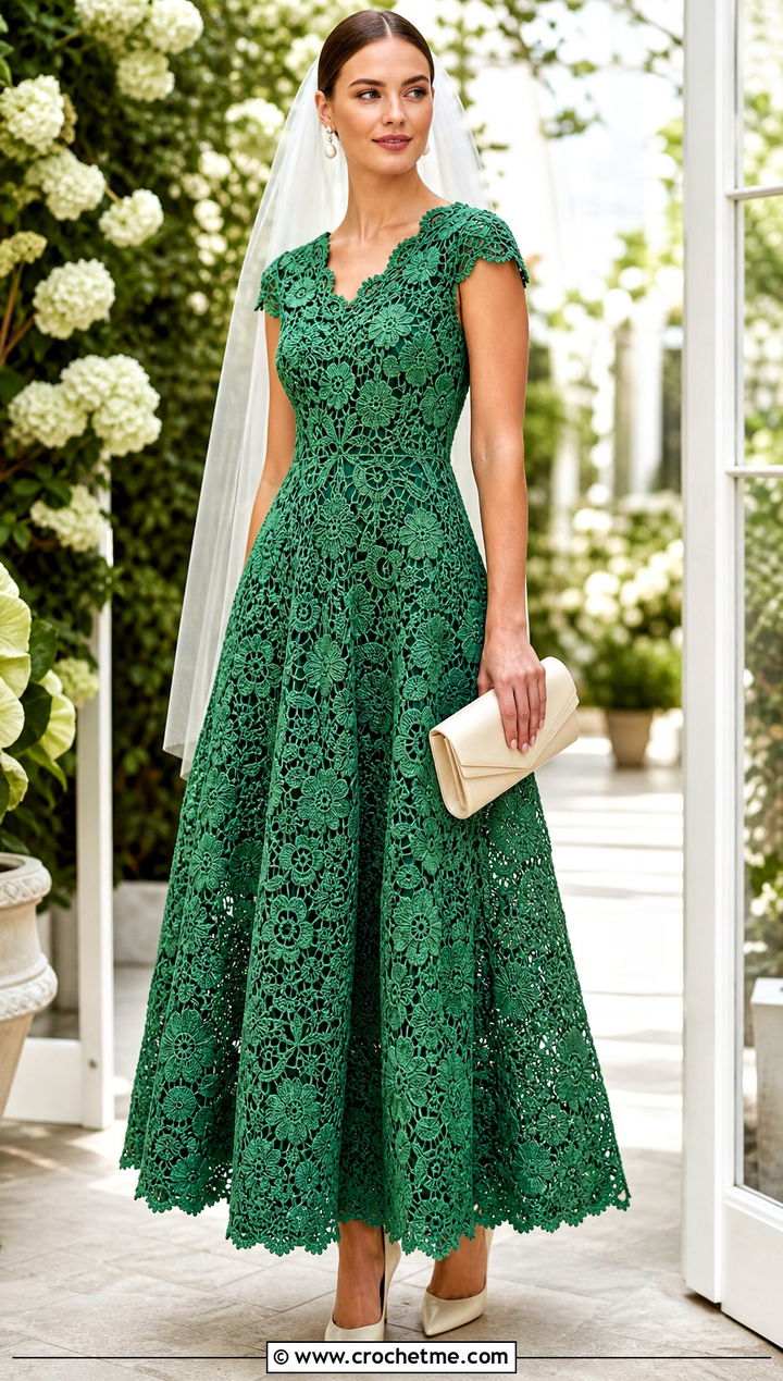 Irish Crochet Lace A Line Wedding Dress - 30 crochet lace wedding dress outfit ideas