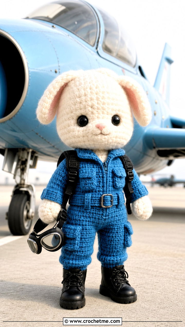 Jiniret Crochet Flight Suit Outfit - 35 skzoo crochet outfits ideas