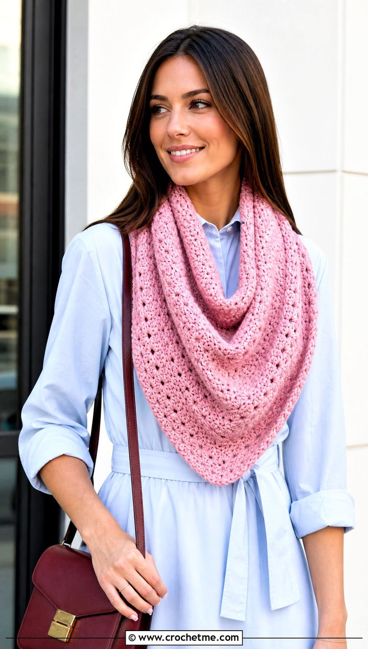 Lansdowne Crochet Cowl With Shirt Dress - 15 lansdowne crochet cowl outfit ideas
