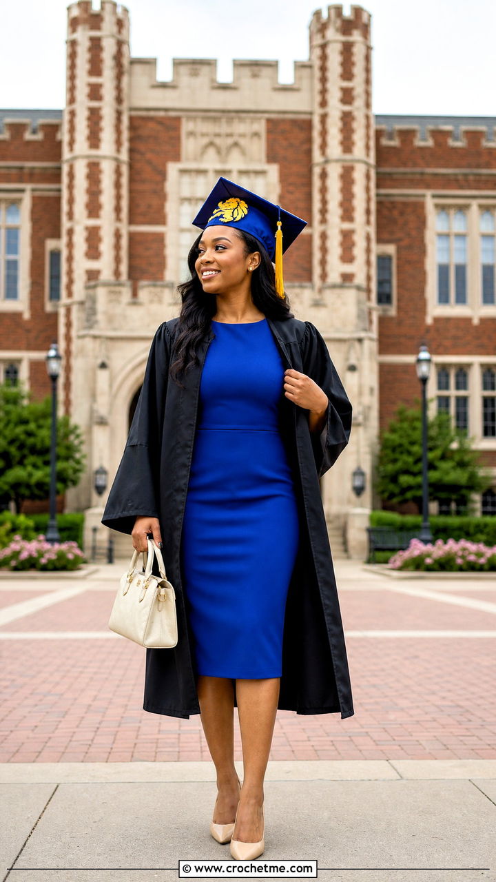 Mascot Crochet Graduation Cap With School Color Outfit - 35 crochet graduation cap outfit ideas