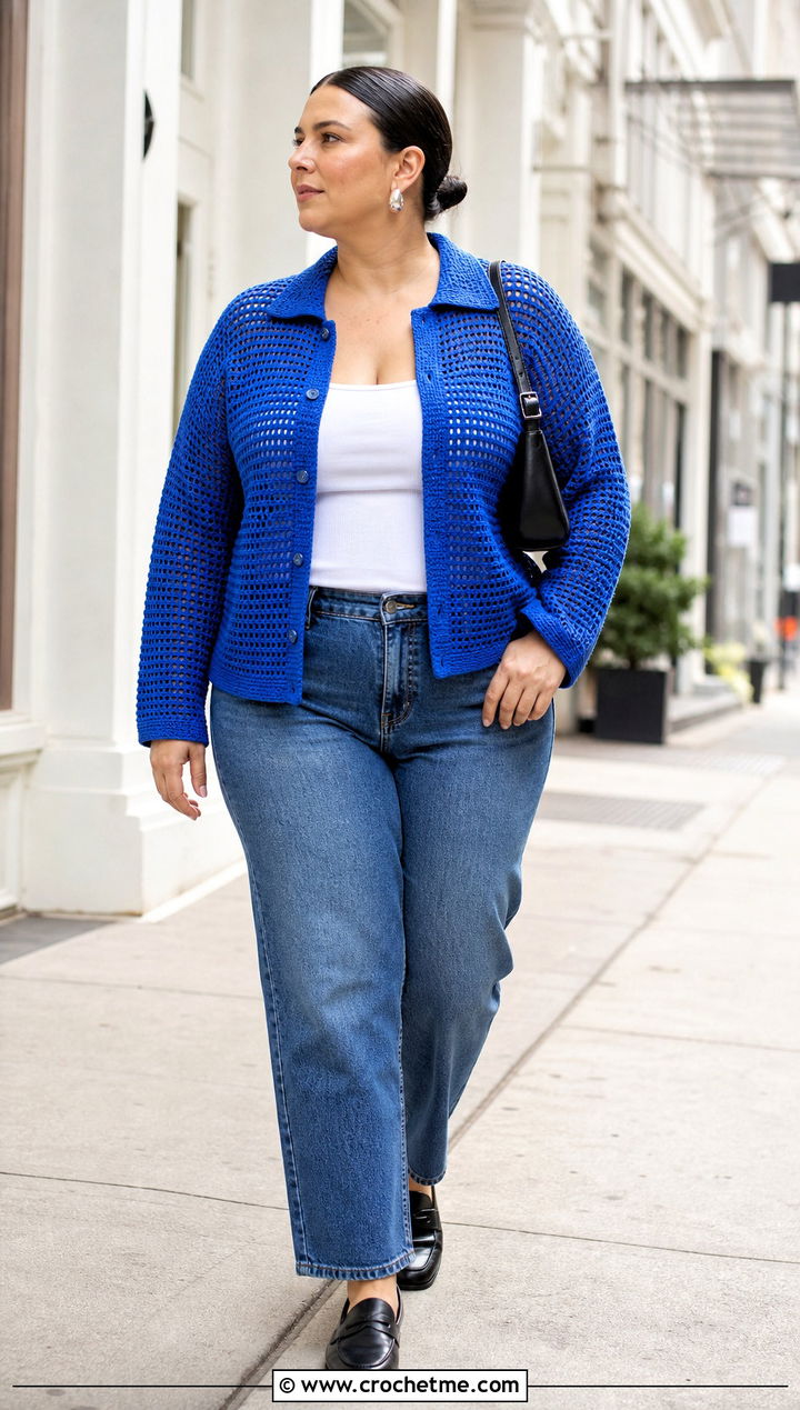 Overdye Bode Crochet Shirt With Straight Leg Jeans - 20 Bode Crochet Shirt outfit ideas