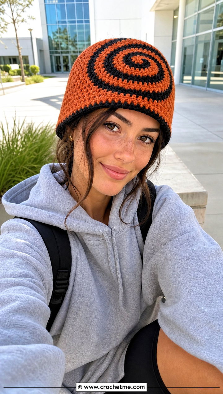 Tobi Spiral Mask Hat With Hoodie - 25 naruto crochet hat outfit ideas