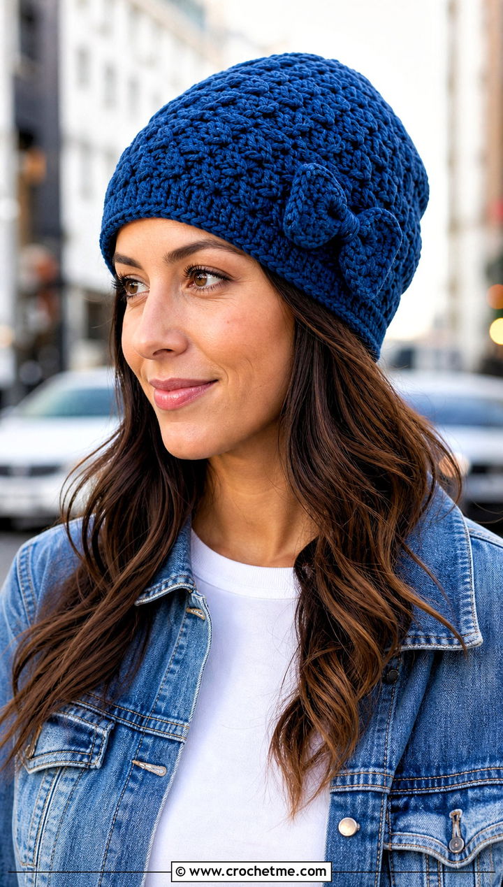 Willow Beanie With Denim Jacket And Straight Jeans - 15 Willow Beanie By Crochet By Jennifer outfit ideas